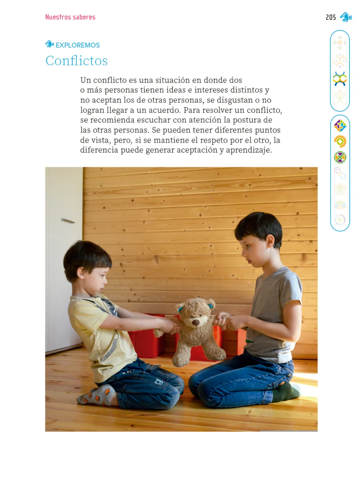 Miniatura página 206 de Nuestros saberes: Libro para alumnos, maestros y familia.   Libro de Educación Primaria Grado 1°  Ciclo Escolar 2025 - 2026