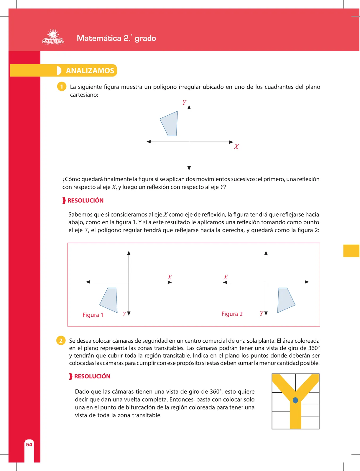 Miniatura página 54 de Matemática 2 : cuaderno de reforzamiento pedagógico - JEC · 2016