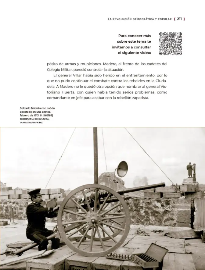 Página 212 de Historia del pueblo mexicano. Multigrado Libro de Educación Telesecundaria Grado 1° Ciclo Escolar 2025 - 2026