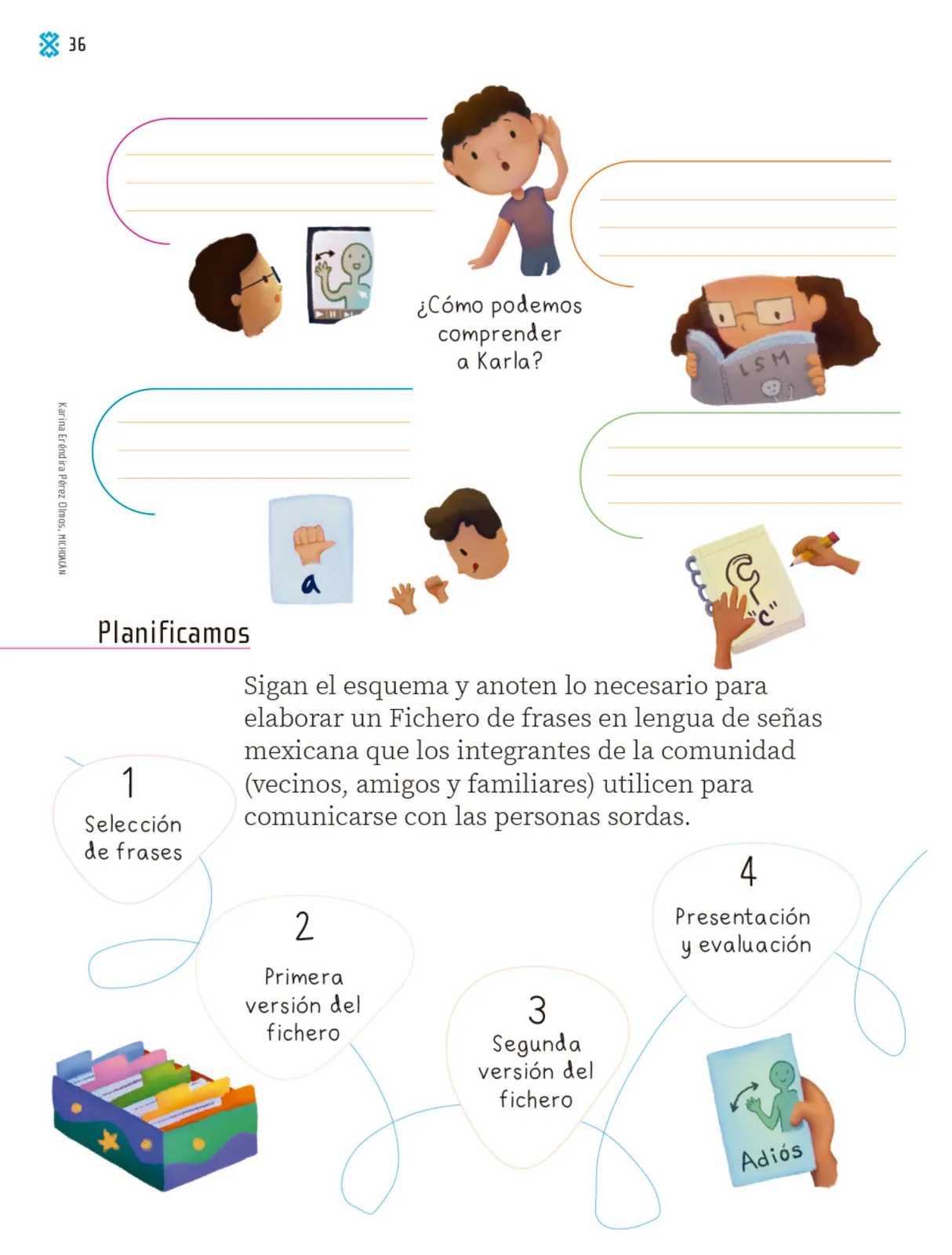Miniatura página 37 de Proyectos Comunitarios.   Libro de Educación Primaria Grado 1°  Ciclo Escolar 2025 - 2026