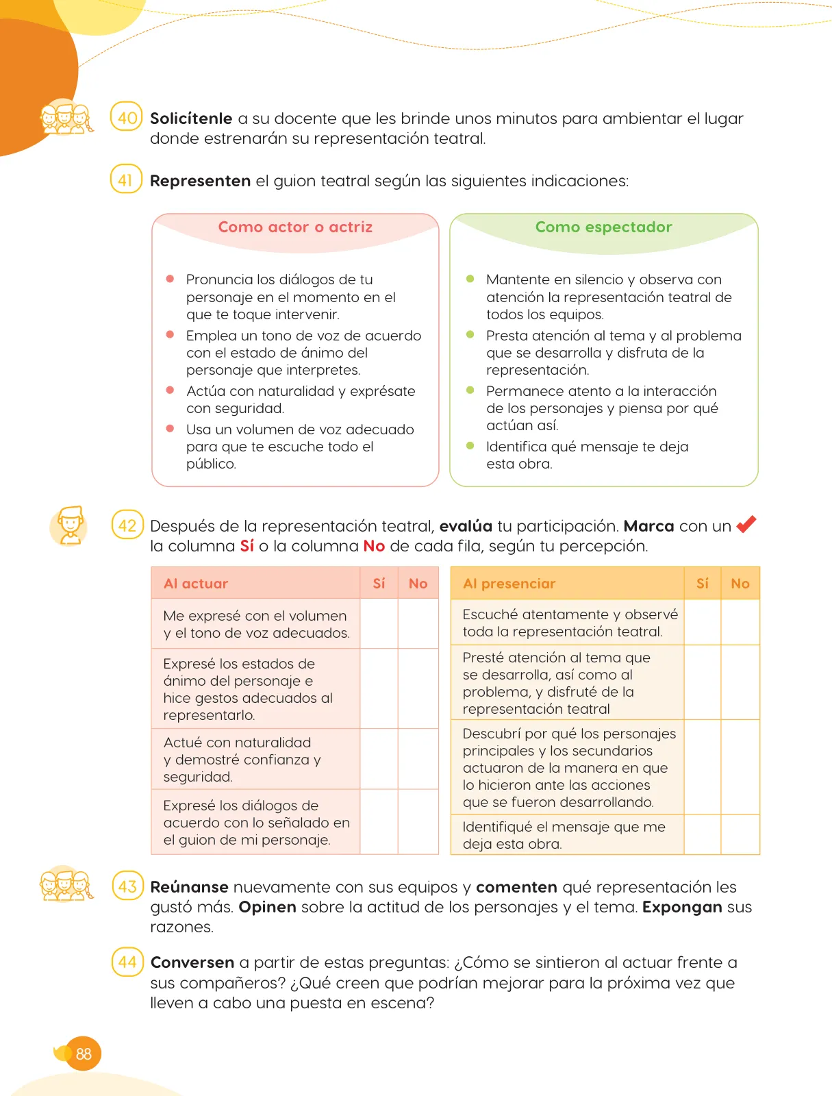 Página 90 de Cuadernillo de Comunicación 6, sexto grado de Primaria · 2023