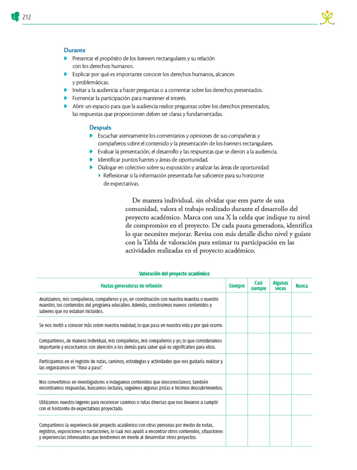Miniatura página 213 de Colección Nanahuatzin. Nuestro libro de Proyectos.  Tomo II.  Libro de Educación Telesecundaria Grado 3°  Ciclo Escolar 2025 - 2026