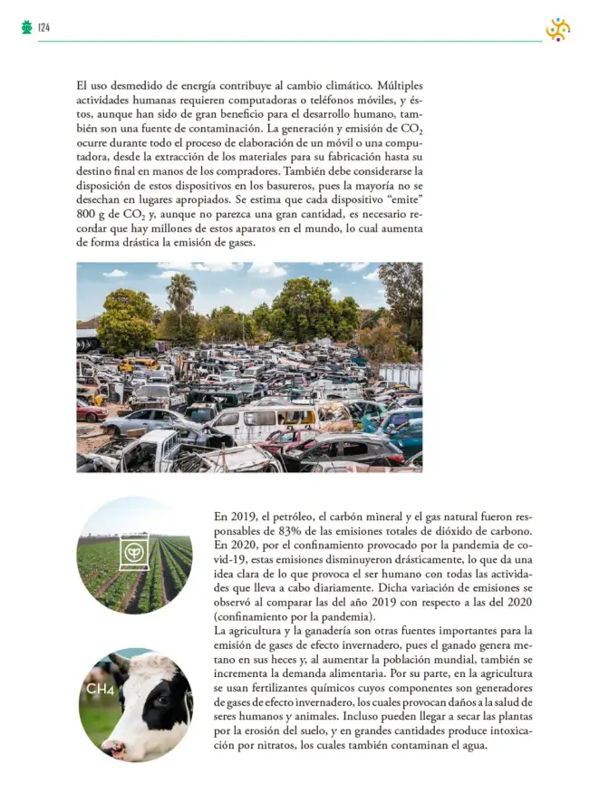 Página 125 de Colección Sk´asolil. Saberes y pensamiento científico. Libro de Educación Telesecundaria Grado 2° Ciclo Escolar 2025 - 2026