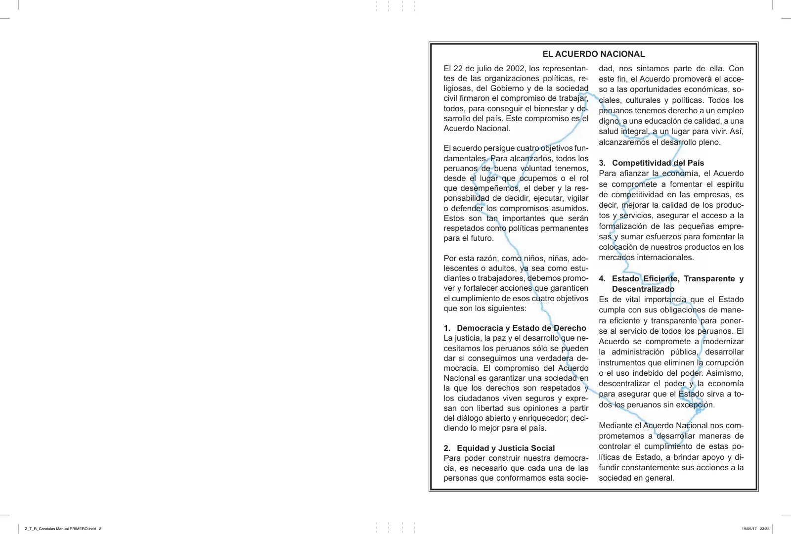 Miniatura página 2 de Comprensión lectora 1 : manual para el docente de primer grado de Secundaria · 2017