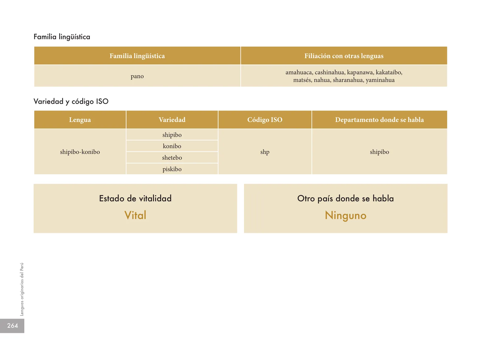 Página 266 de Lenguas originarias del Perú · 2018