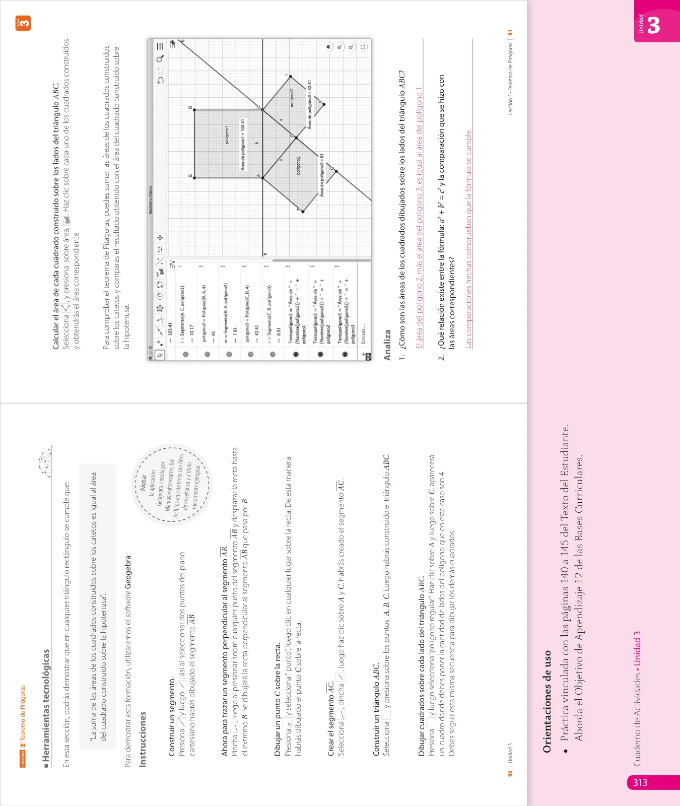 Miniatura página 91 de Matemática – Octavo Básico | Texto del Estudiante MINEDUC – Descargar PDF · 2024