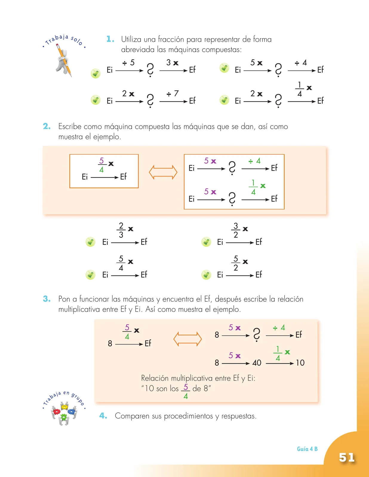 Miniatura página 51 de Matematica 5° · Cartilla 01