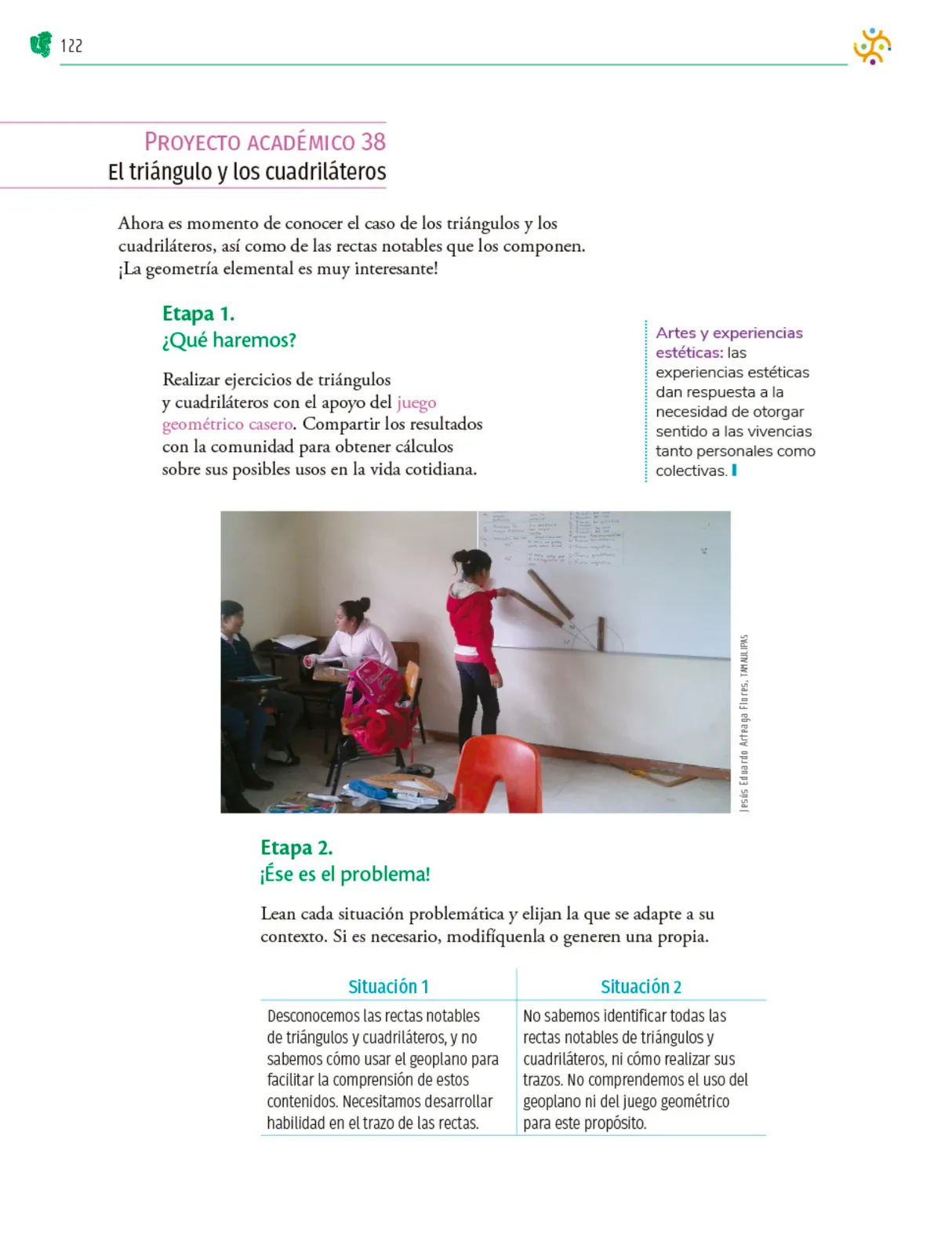Miniatura página 123 de Colección Ximhai. Nuestro libro de Proyectos.  Tomo III.  Libro de Educación Telesecundaria Grado 1°  Ciclo Escolar 2025 - 2026