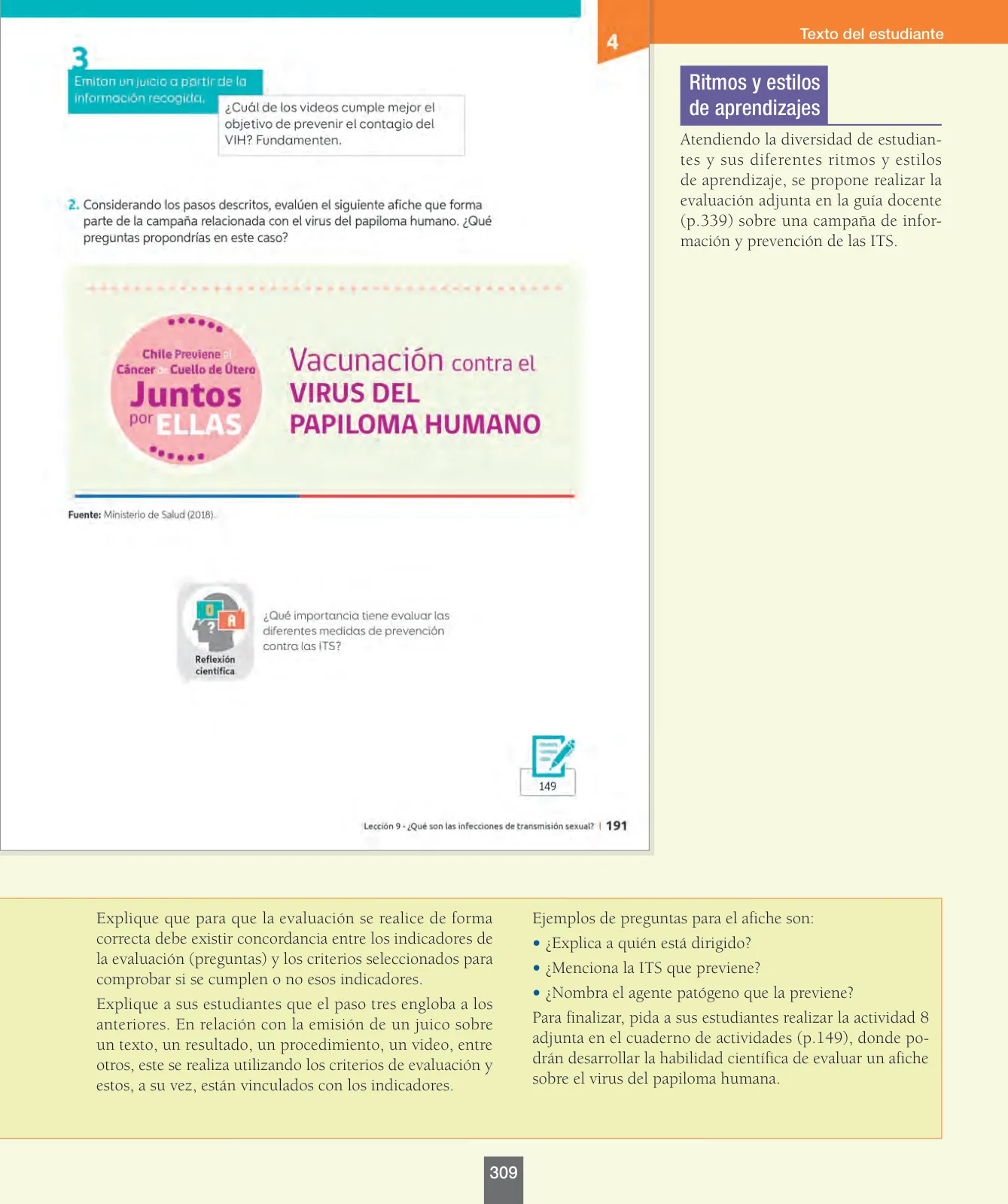 Miniatura página 134 de Ciencias Naturales – Séptimo Básico | Texto del Estudiante MINEDUC – Descargar PDF · 2024