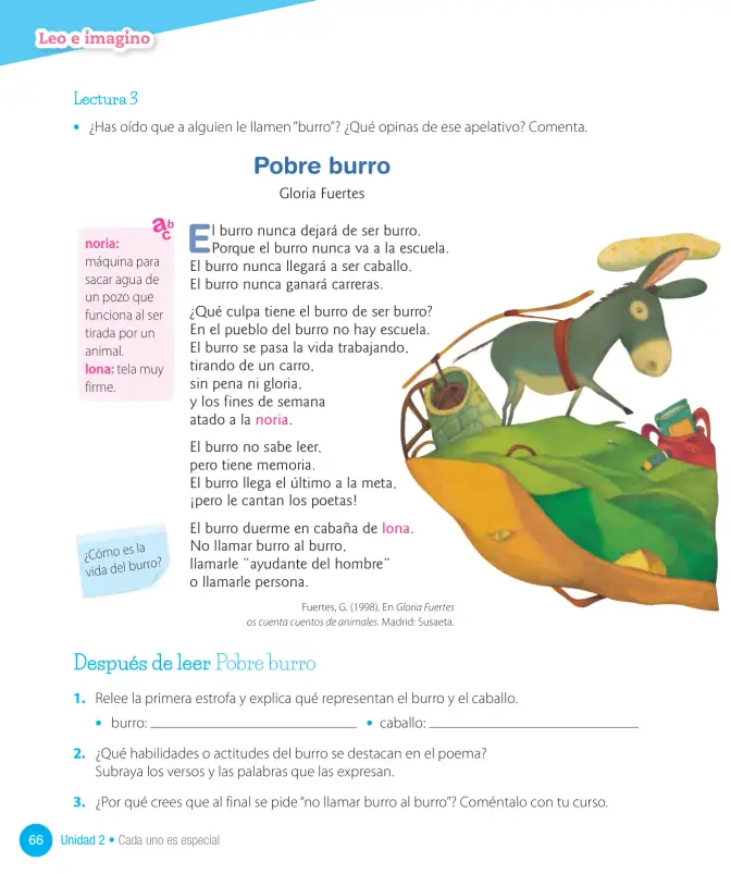 Página 68 de Lenguaje y Comunicación – Cuarto Básico | Texto del Estudiante MINEDUC – Descargar PDF · 2024