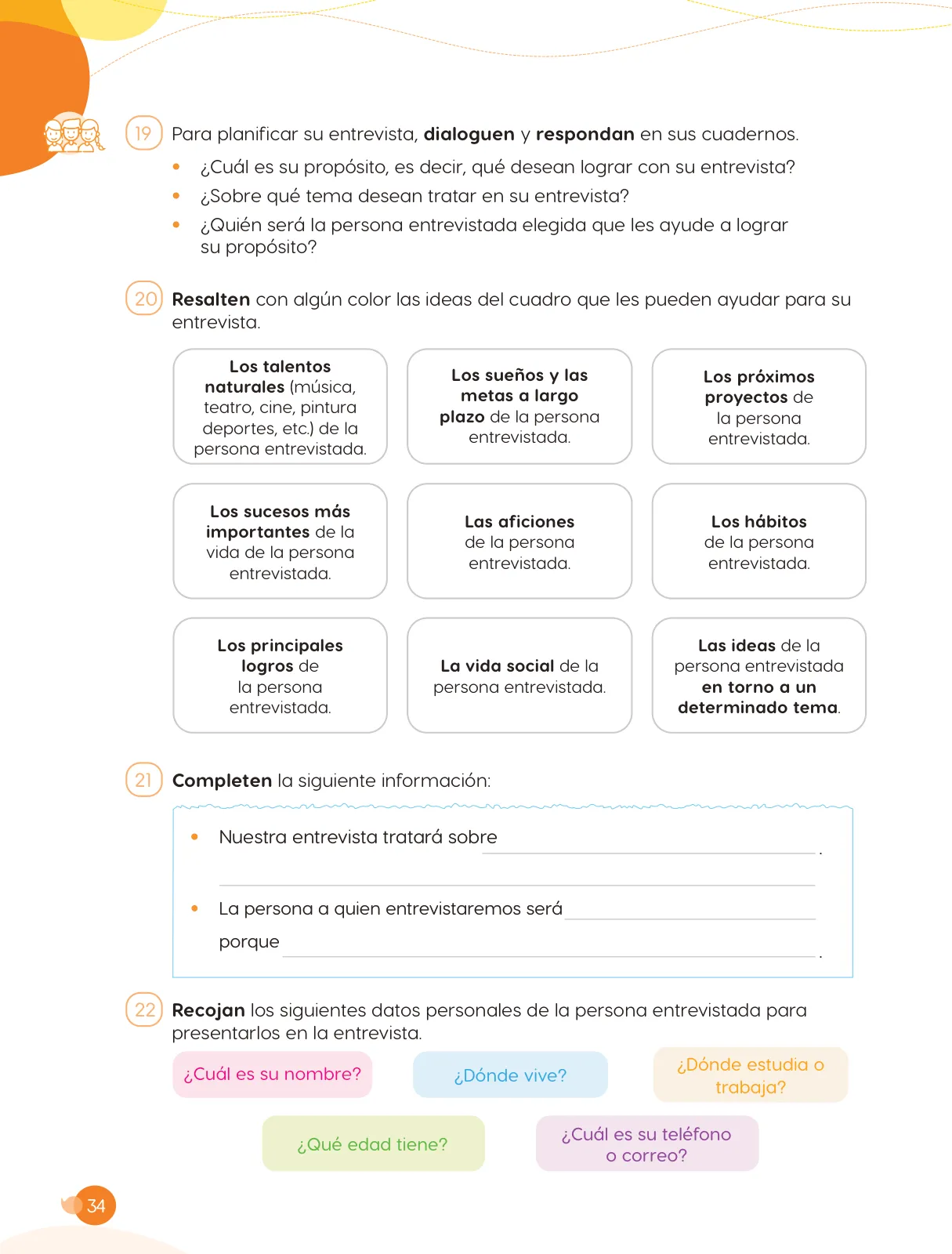 Miniatura página 36 de Cuadernillo de Comunicación 6. Sexto grado de Primaria · 2024