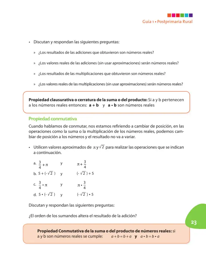 Página 24 de Matematica 8° · Postprimaria