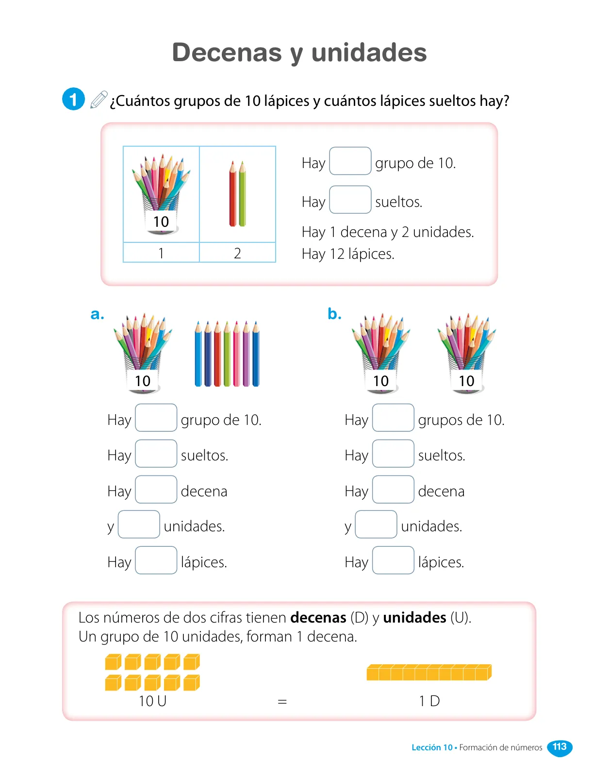 Página 115 de Matemática – Primero Básico | Texto del Estudiante MINEDUC – Descargar PDF · 2024
