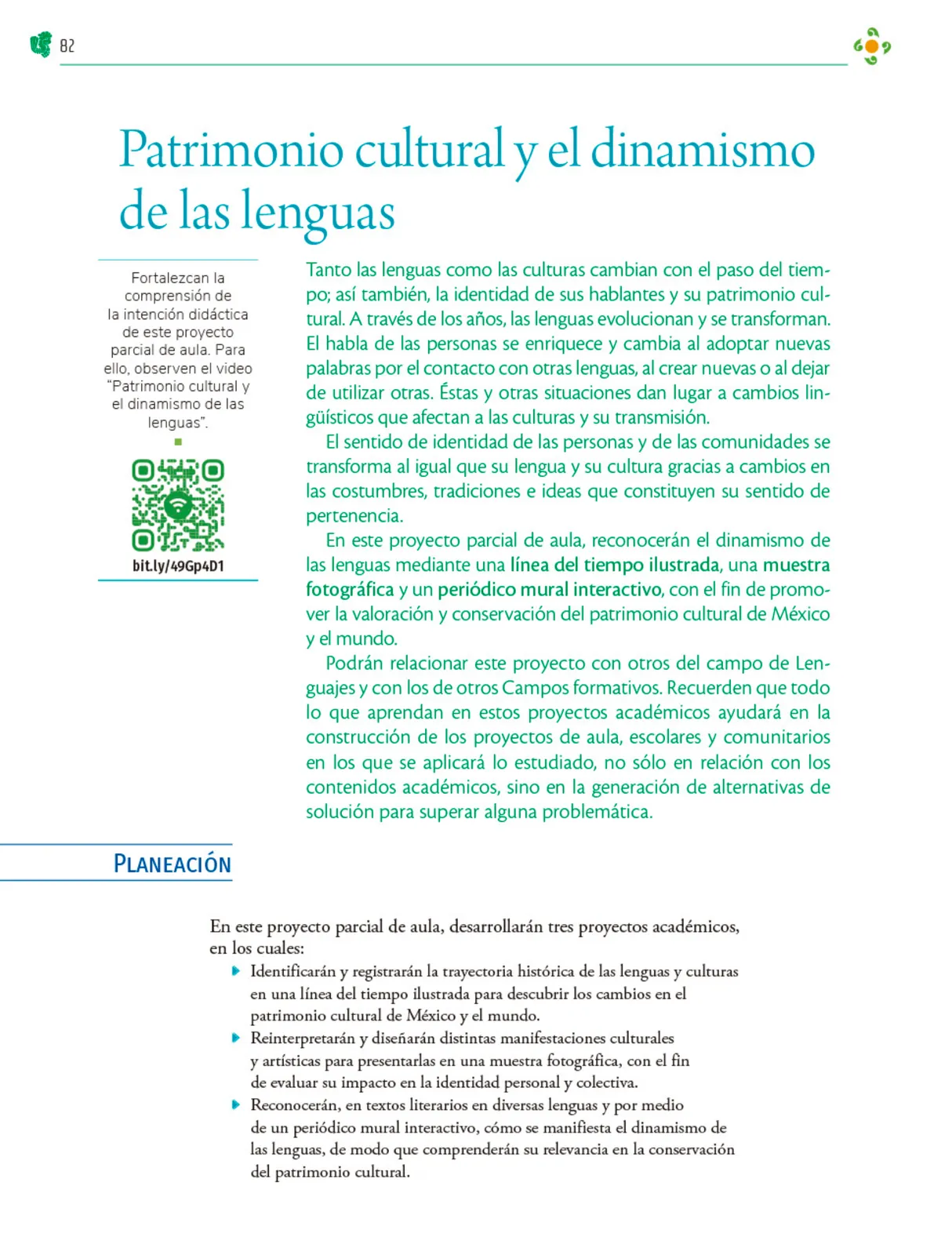 Miniatura página 83 de Colección Nanahuatzin. Nuestro libro de Proyectos. Tomo I.   Libro de Educación Telesecundaria Grado 3°  Ciclo Escolar 2025 - 2026