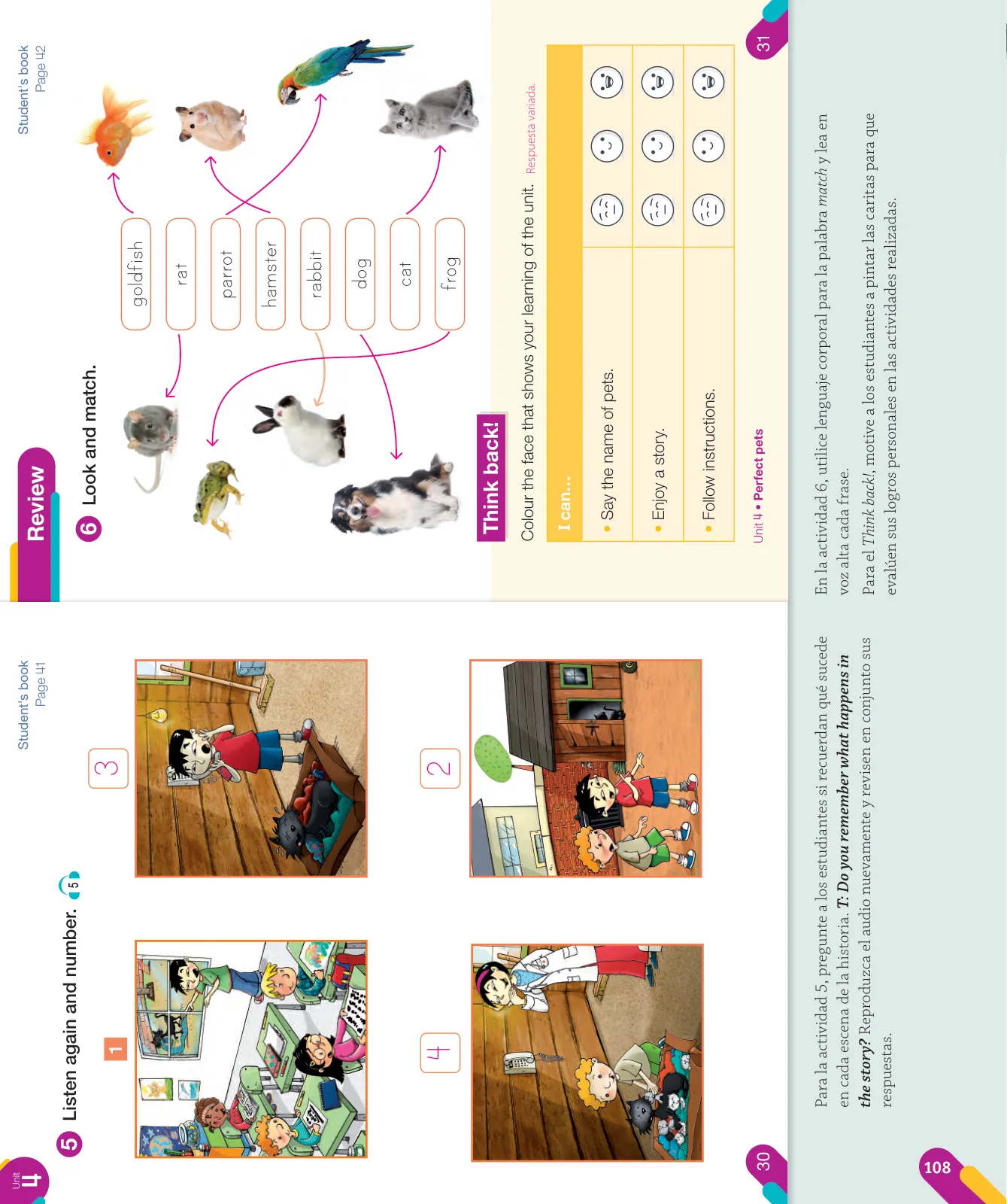 Página 110 de Inglés – Primero Básico | Student’s Book MINEDUC – Descargar PDF · 2024