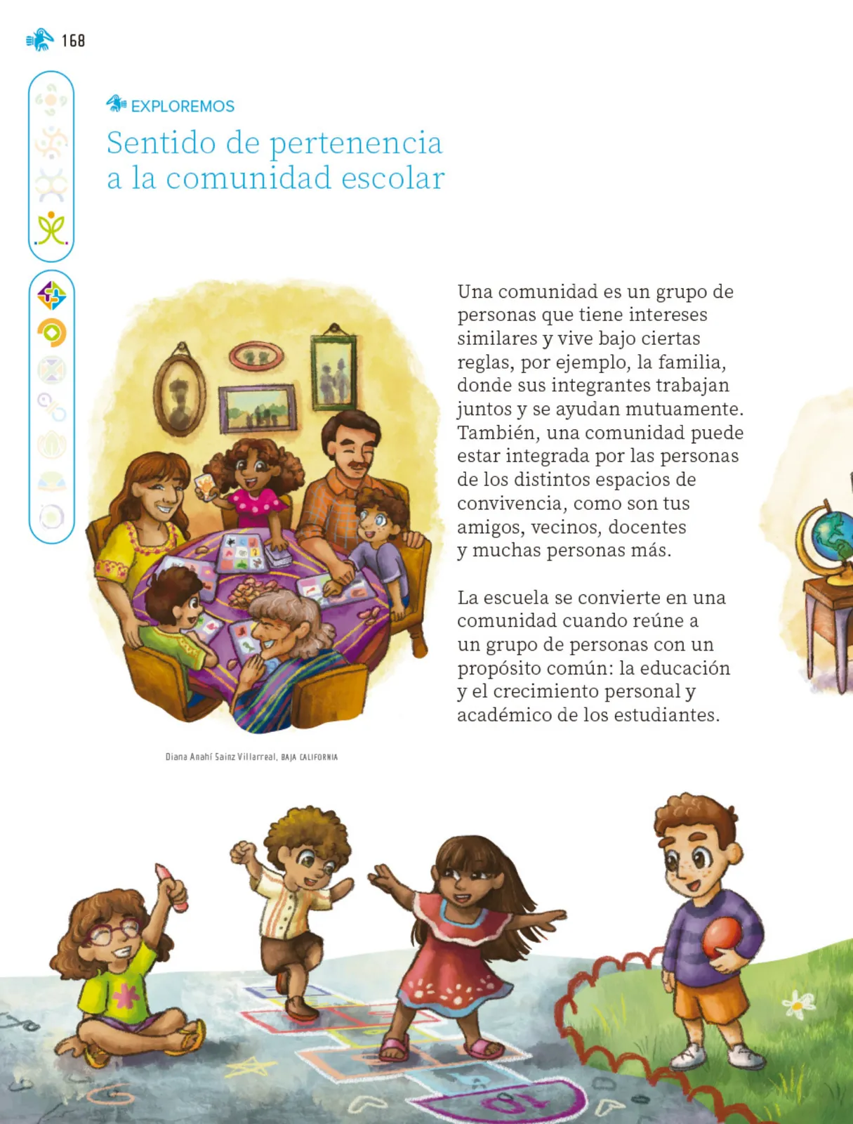 Miniatura página 169 de Nuestros saberes: Libro para alumnos, maestros y familia.   Libro de Educación Primaria Grado 1°  Ciclo Escolar 2025 - 2026