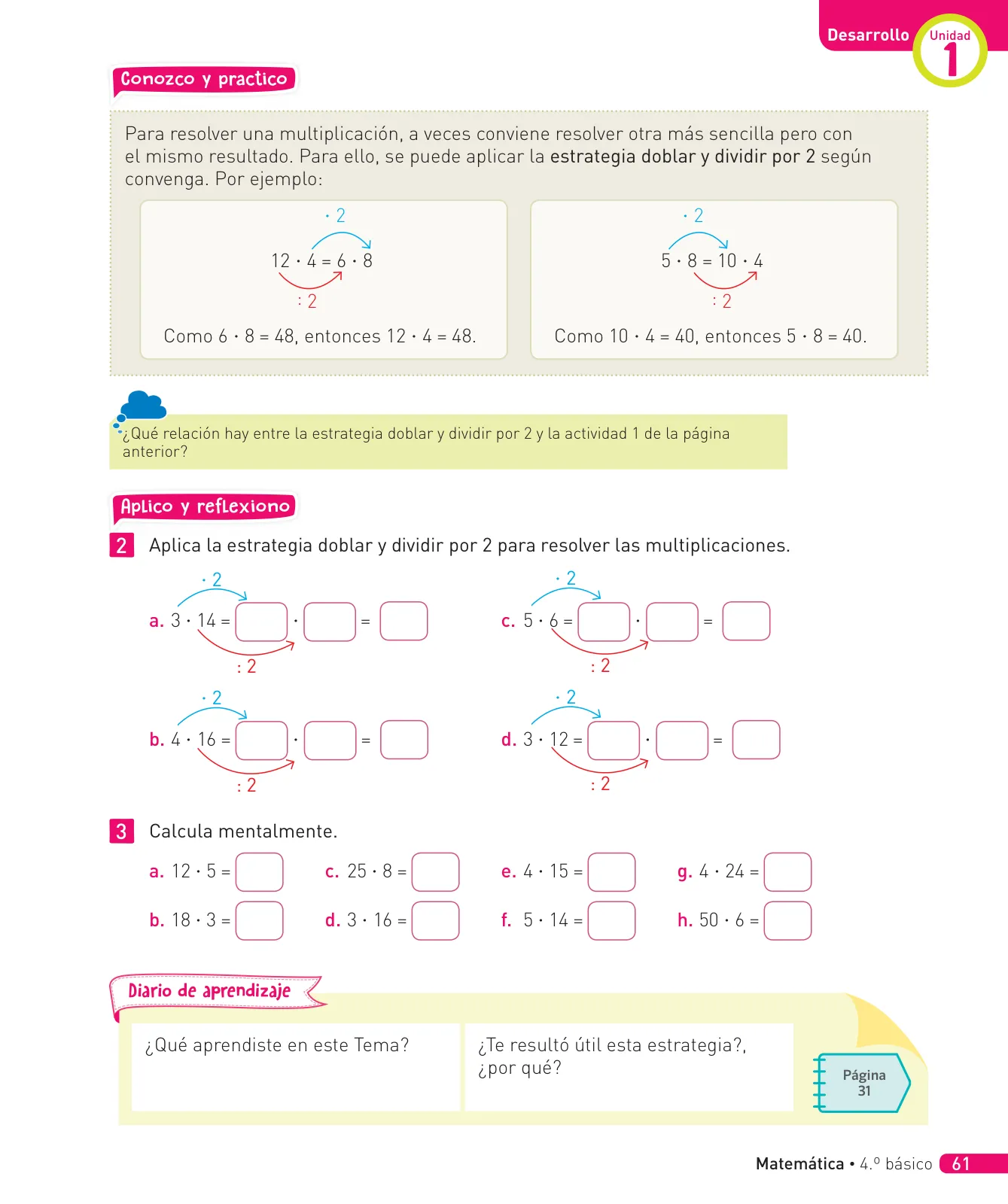 Miniatura página 134 de Matemática – Cuarto Básico | Texto del Estudiante MINEDUC – Descargar PDF · 2024