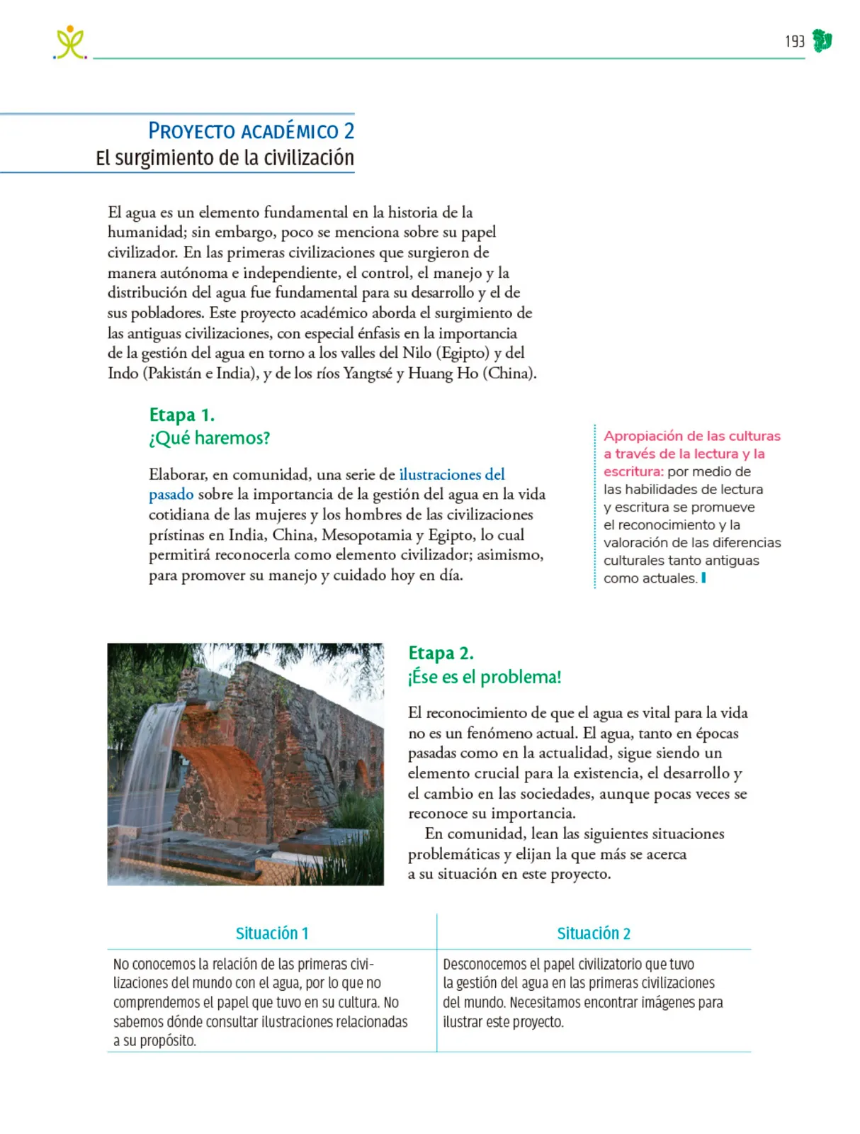 Página 194 de Colección Nanahuatzin. Nuestro libro de Proyectos. Tomo I.   Libro de Educación Telesecundaria Grado 3°  Ciclo Escolar 2025 - 2026