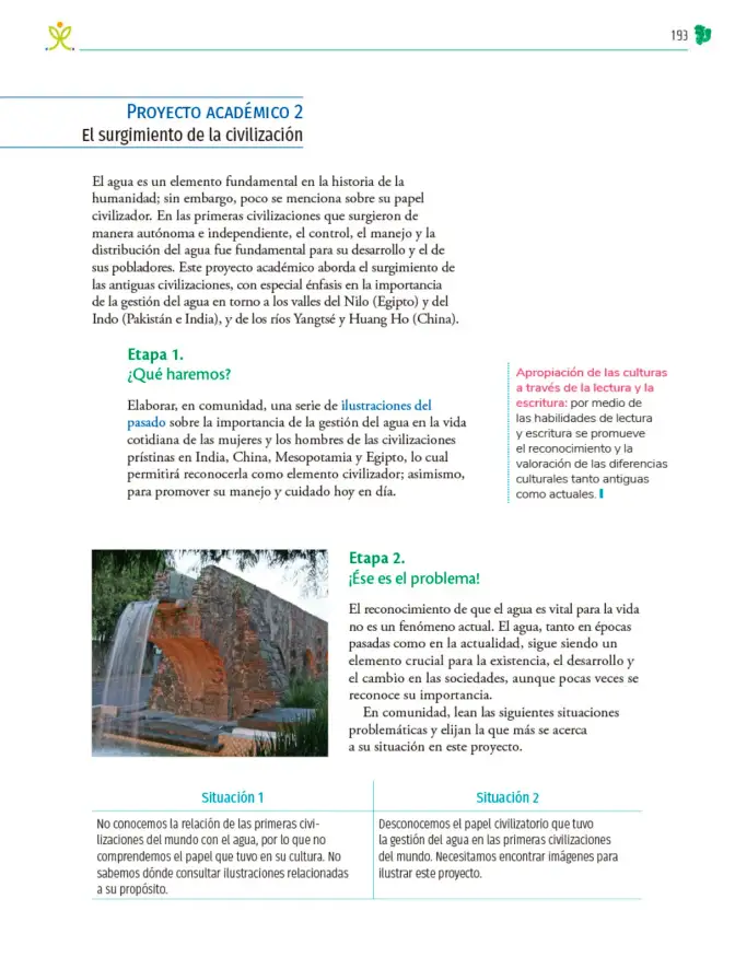 Página 194 de Colección Nanahuatzin. Nuestro libro de Proyectos. Tomo I. Libro de Educación Telesecundaria Grado 3° Ciclo Escolar 2025 - 2026