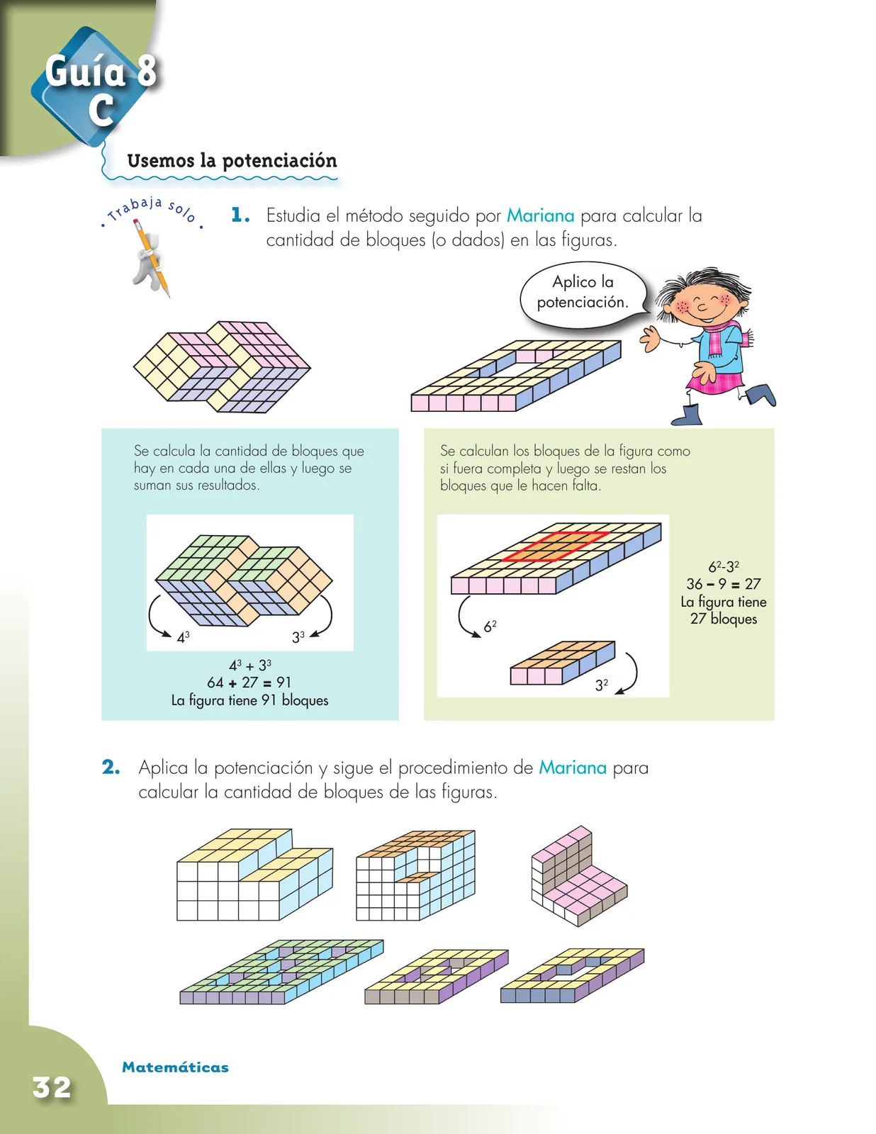 Miniatura página 32 de Matematica 5° · Cartilla 02