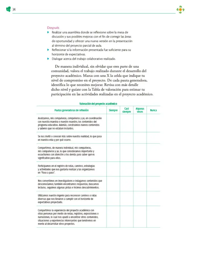 Página 35 de Colección Ximhai. Nuestro libro de Proyectos. Tomo III. Libro de Educación Telesecundaria Grado 1° Ciclo Escolar 2025 - 2026