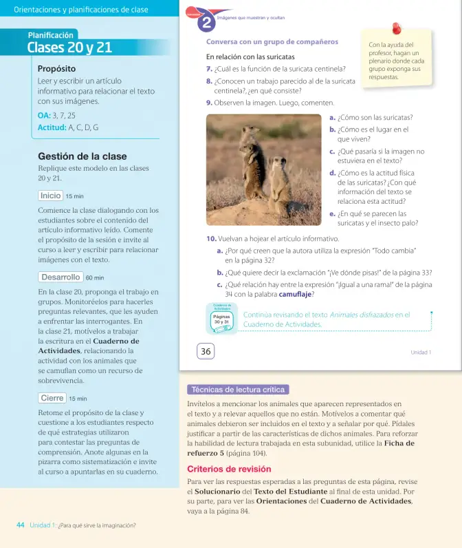 Página 46 de Lenguaje y Comunicación – Segundo Básico – Texto del Estudiante MINEDUC – Descargar PDF · 2024
