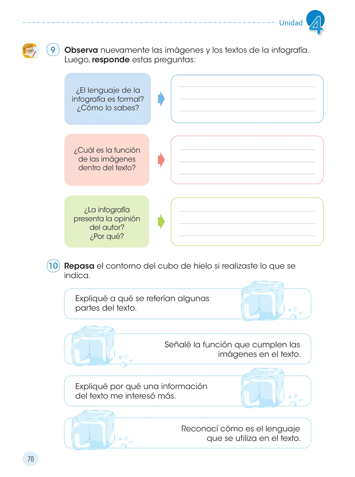 Miniatura página 72 de Comunicación 3 : cuaderno de trabajo para tercer grado de Educación Primaria 2019 · 2019