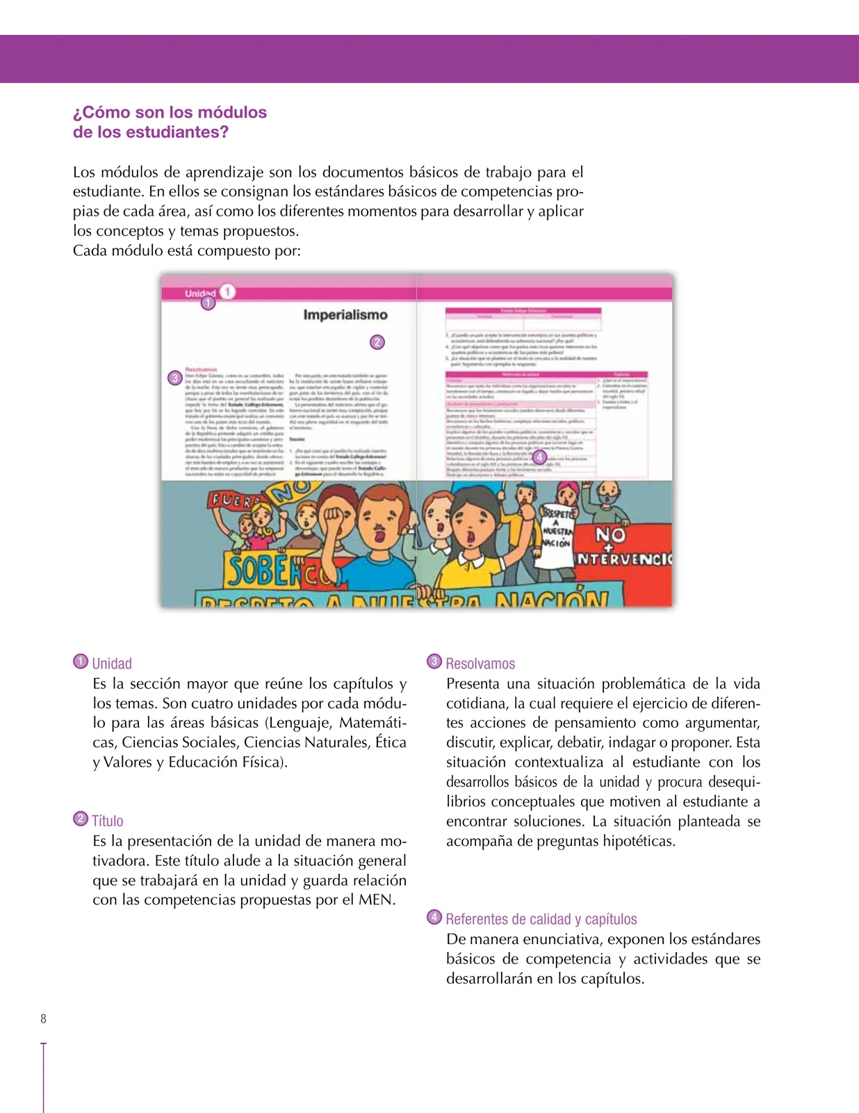 Página 8 de Ciencias Sociales 9° · Secundaria Activa
