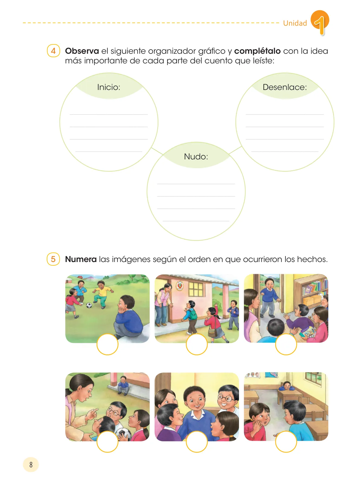 Miniatura página 10 de Comunicación 3 : cuaderno de trabajo para tercer grado de Educación Primaria 2019 · 2019