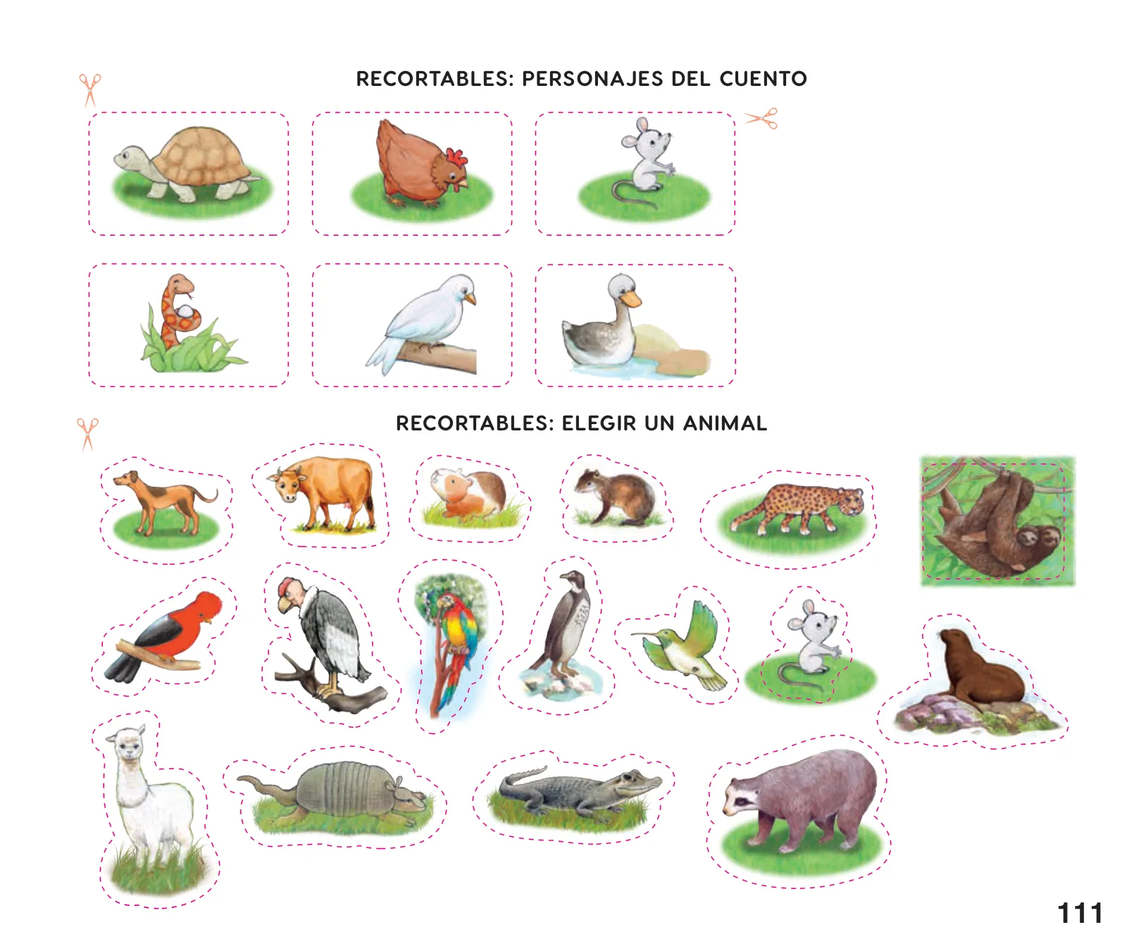 Página 113 de Cuadernillo de Comunicación 1, primer grado de Primaria · 2023