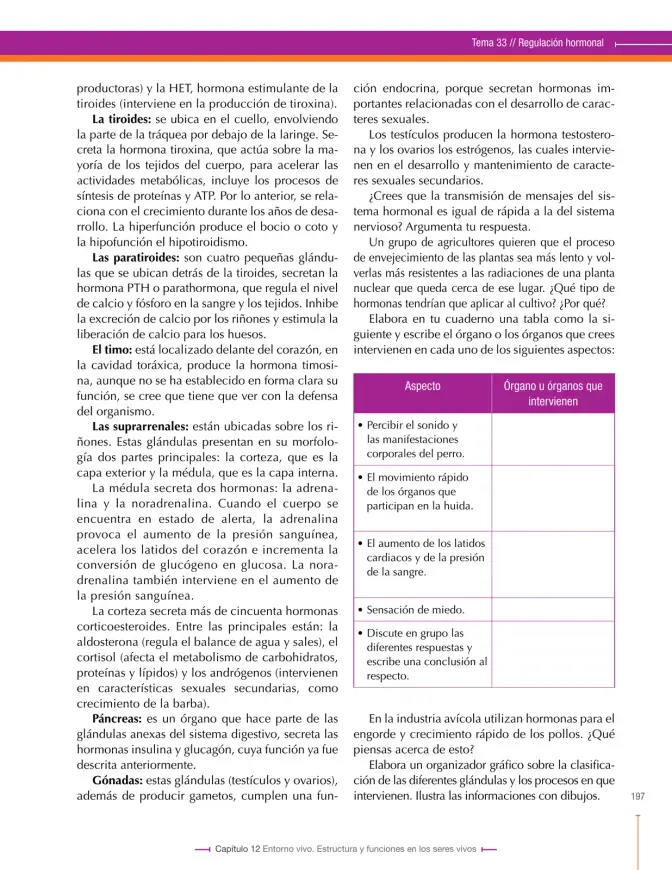 Página 197 de Ciencias Naturales 8° · Secundaria Activa