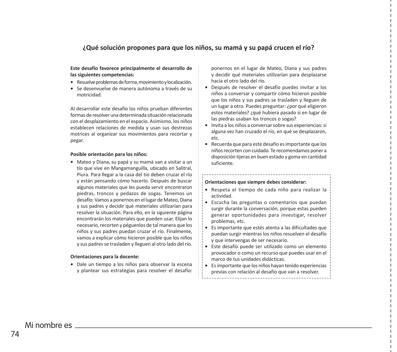Miniatura página 76 de Crea, resuelve y aprende. Material impreso para niñas y niños de 5 años · 2024