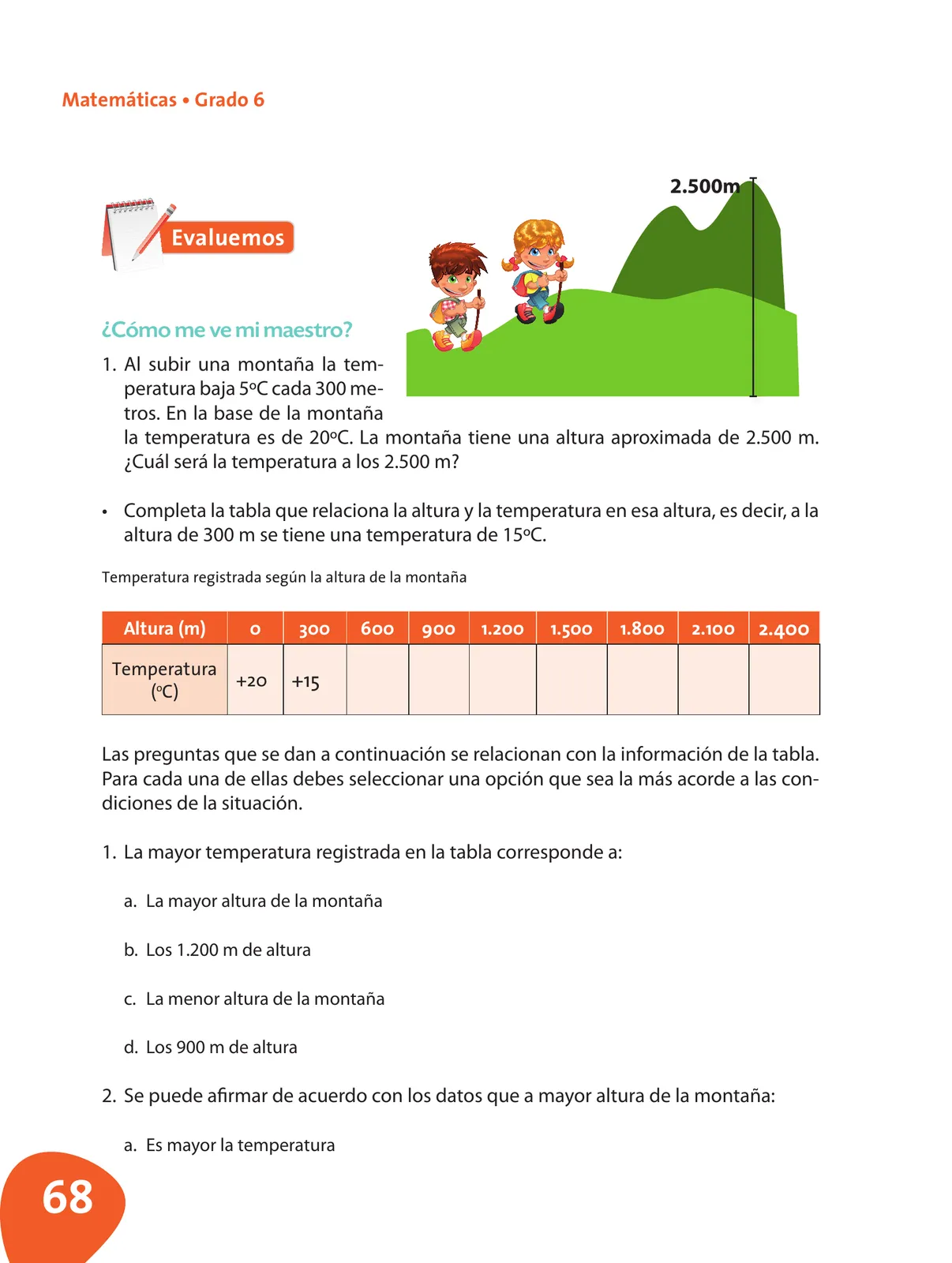 Miniatura página 69 de Matematica 6° · Postprimaria