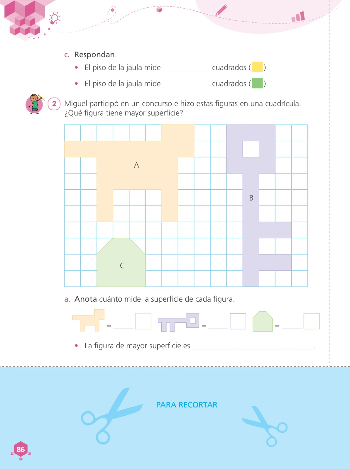 Miniatura página 88 de Matemática 3 : cuaderno de trabajo para tercer grado de Educación Primaria 2019 · 2019