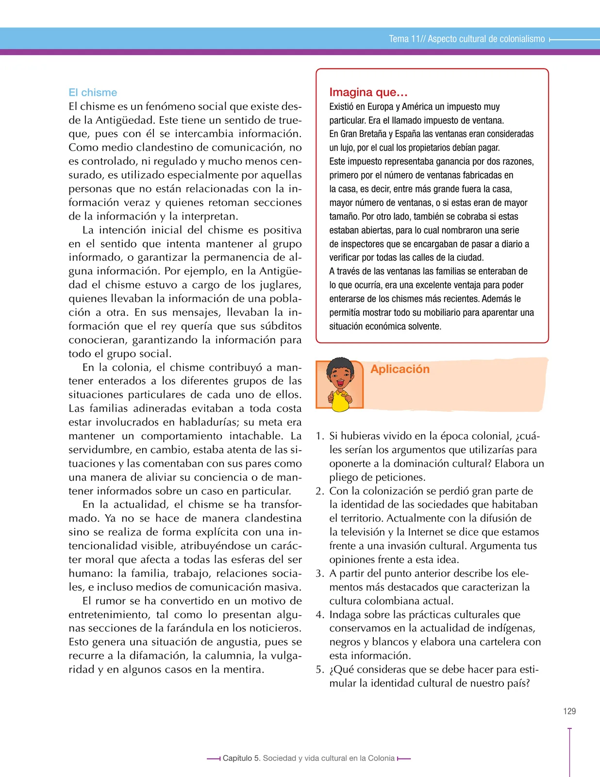 Página 129 de Ciencias Sociales 8° · Secundaria Activa