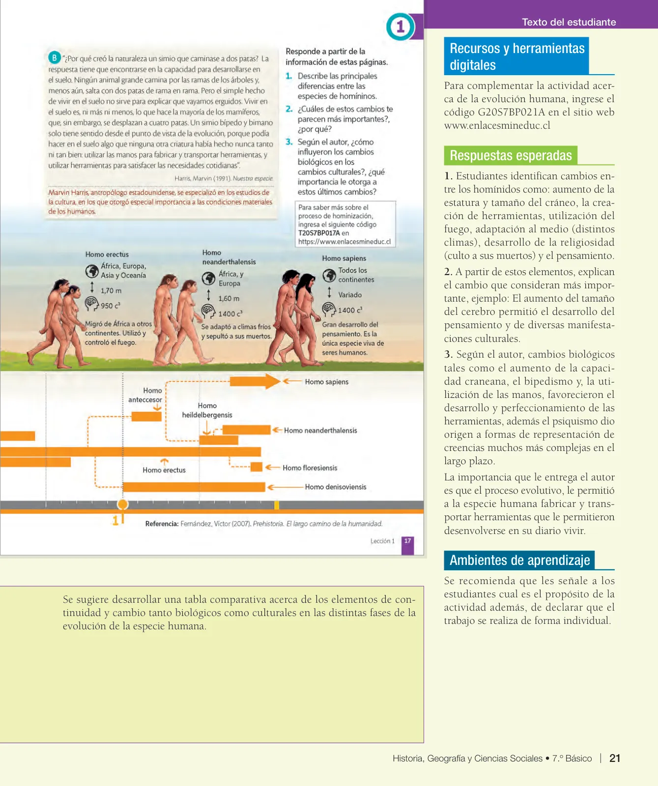 Miniatura página 22 de Historia, Geografía y Ciencias Sociales – Séptimo Básico | Texto del Estudiante MINEDUC – Descargar PDF · 2024