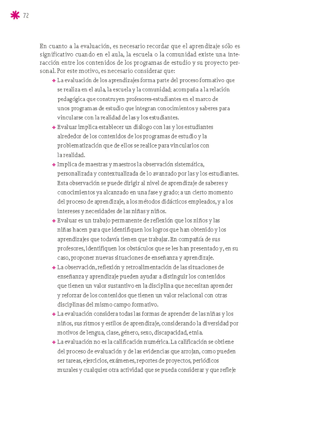 Página 73 de Un libro sin recetas para la maestra y el maestro. Fase 6. Libro de Educación Secundaria Grado 1°, 2°, 3° Ciclo Escolar 2025 - 2026