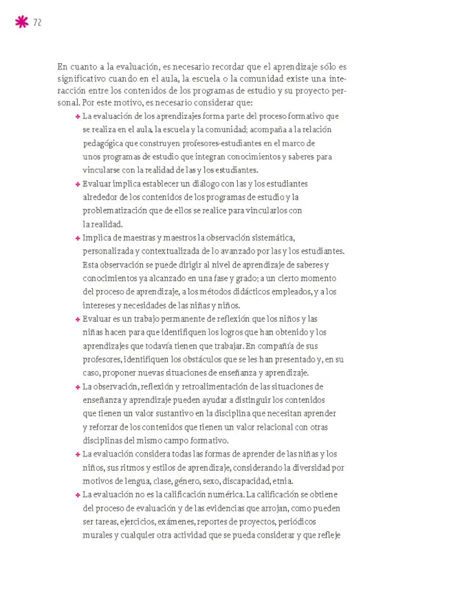 Página 73 de Un libro sin recetas para la maestra y el maestro. Fase 6. Libro de Educación Secundaria Grado 1°, 2°, 3° Ciclo Escolar 2025 - 2026