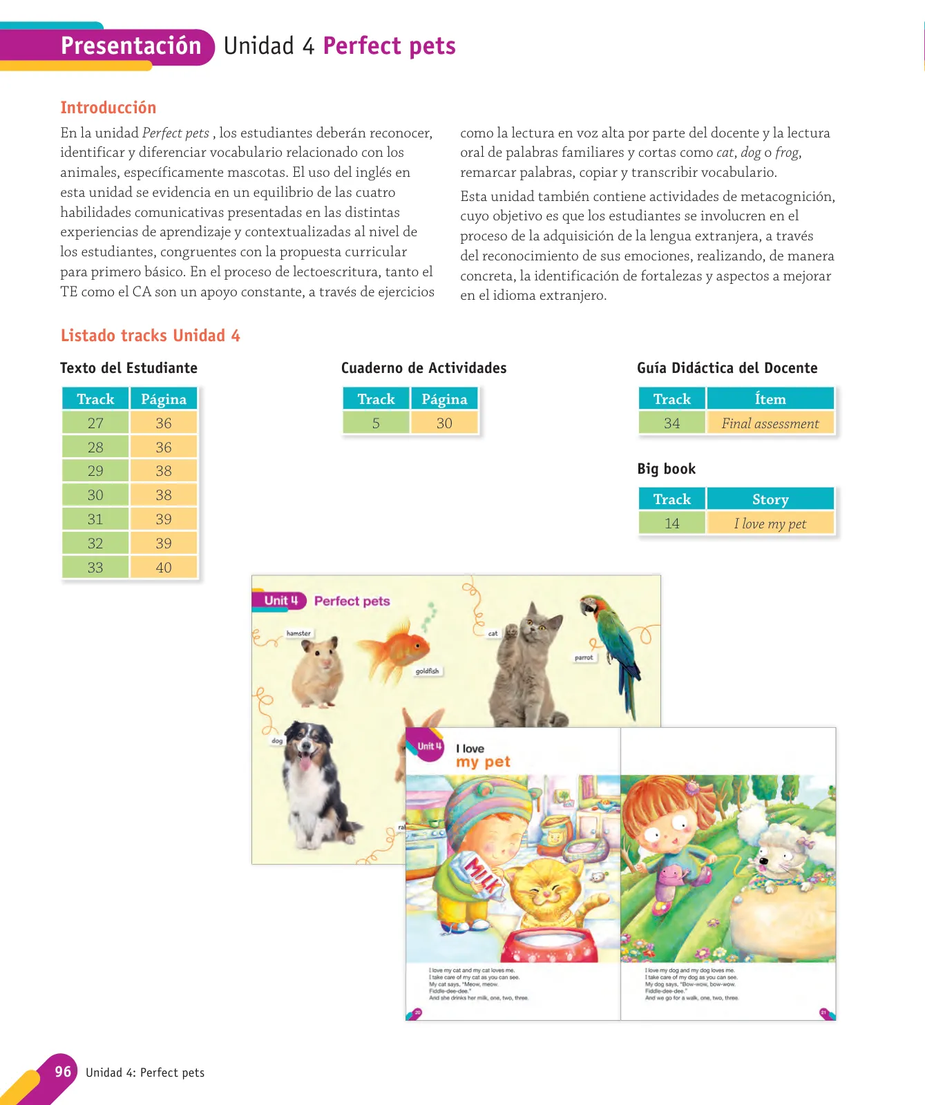 Miniatura página 98 de Inglés – Primero Básico | Student’s Book MINEDUC – Descargar PDF · 2024