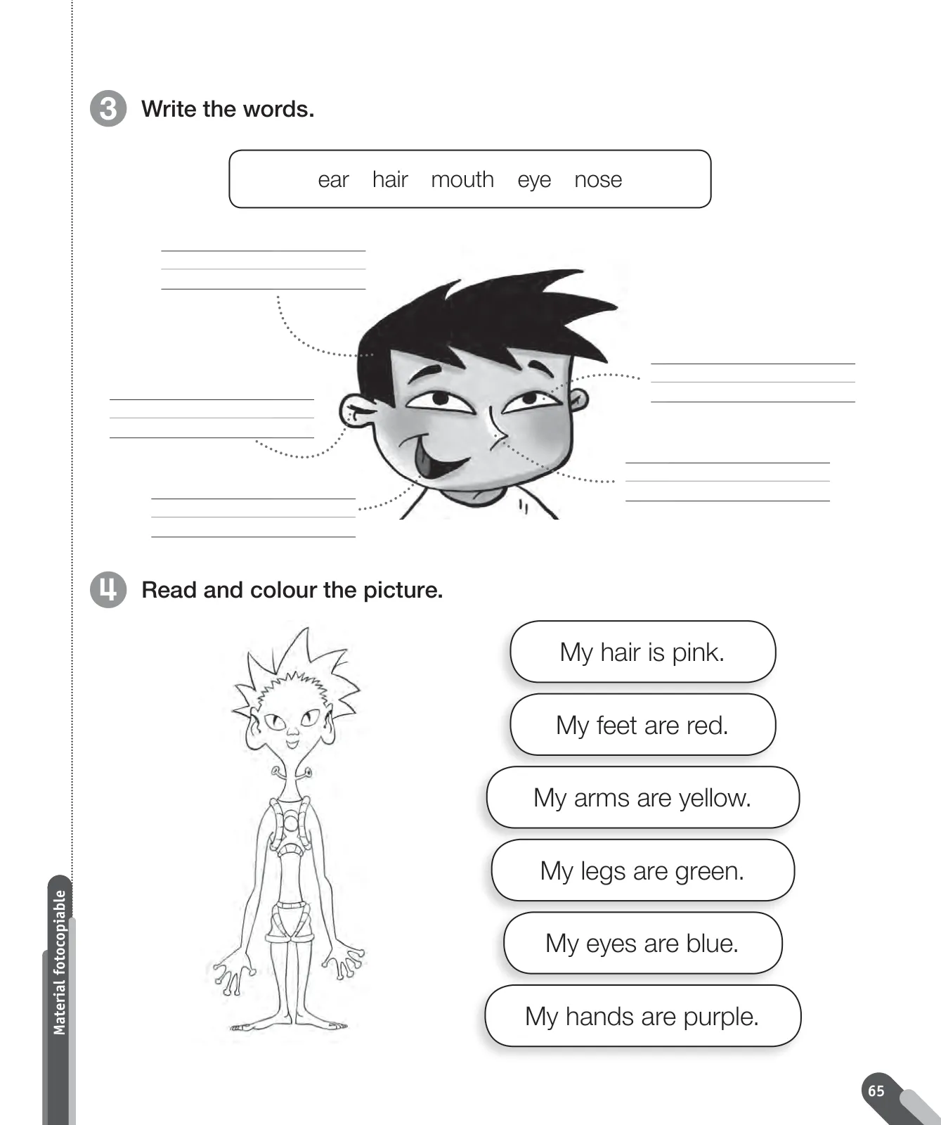 Página 67 de Inglés – Primero Básico | Student’s Book MINEDUC – Descargar PDF · 2024