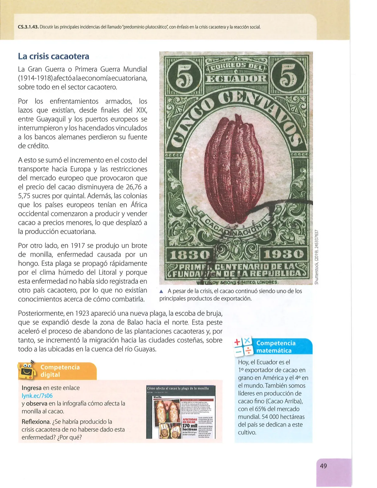 Miniatura página 50 de Estudios Sociales · 7 EGB · 2024
