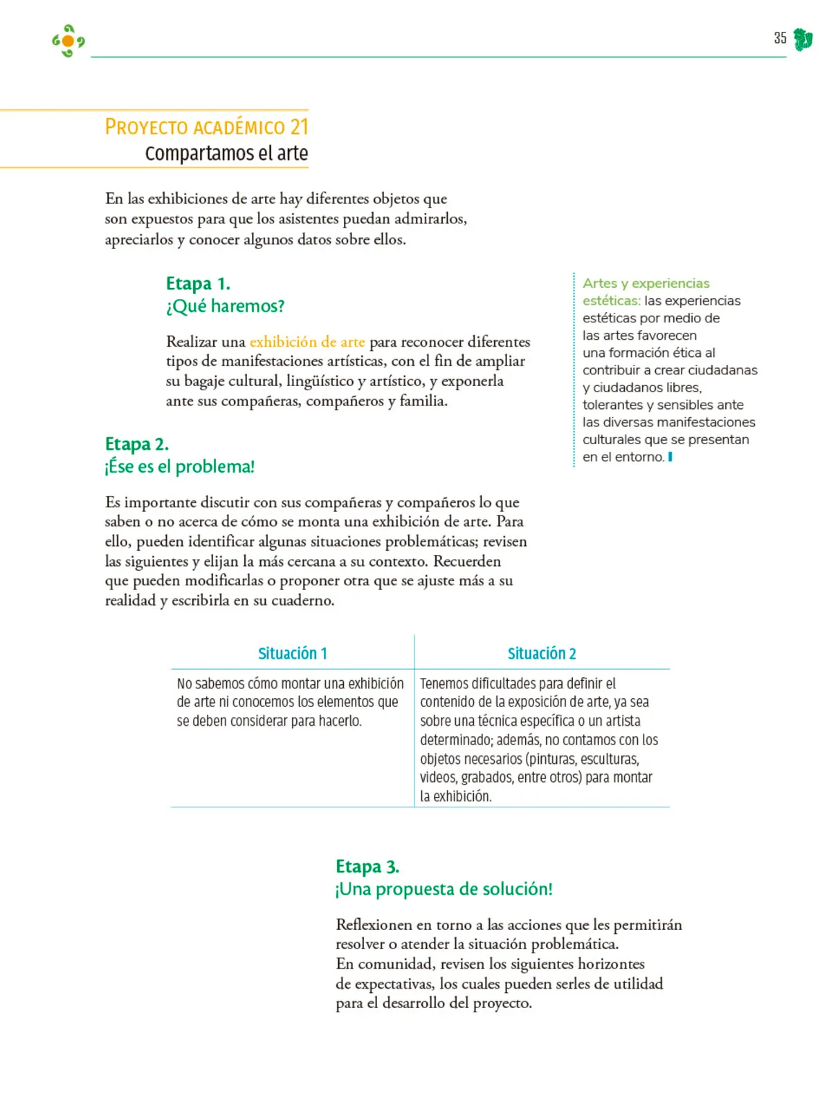 Miniatura página 36 de Colección Sk´asolil. Nuestro libro de Proyectos.  Tomo II.  Libro de Educación Telesecundaria Grado 2°  Ciclo Escolar 2025 - 2026