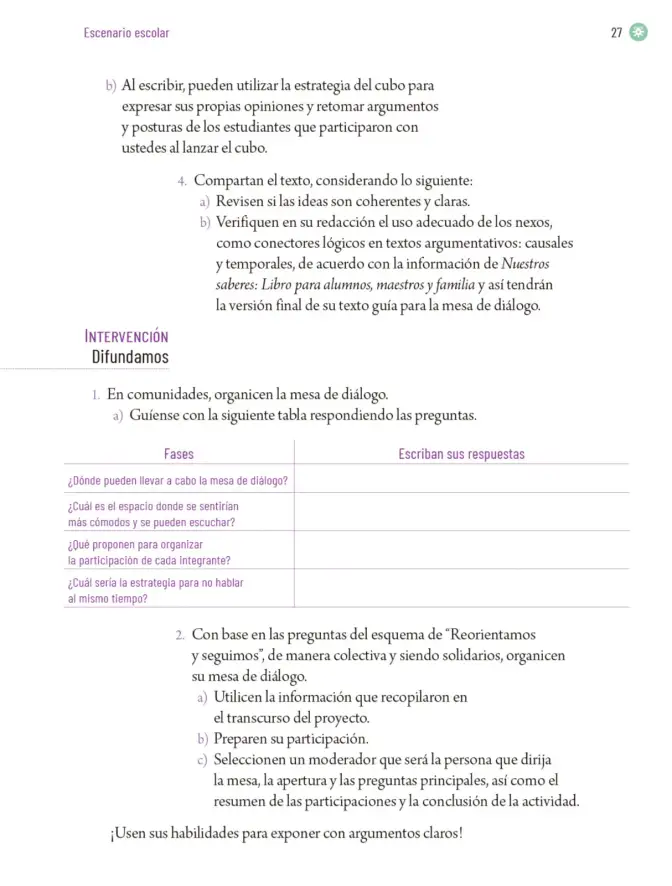Página 30 de Proyectos Escolares. Libro de Educación Primaria Grado 6° Ciclo Escolar 2025 - 2026
