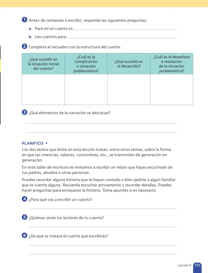 Página 177 de Lenguaje y Comunicación – Sexto Básico | Texto del Estudiante MINEDUC – Descargar PDF · 2024