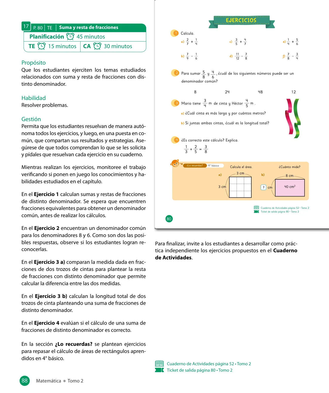 Página 90 de Sumo Primero – Quinto Básico | Texto del Estudiante MINEDUC – Descargar PDF · 2024