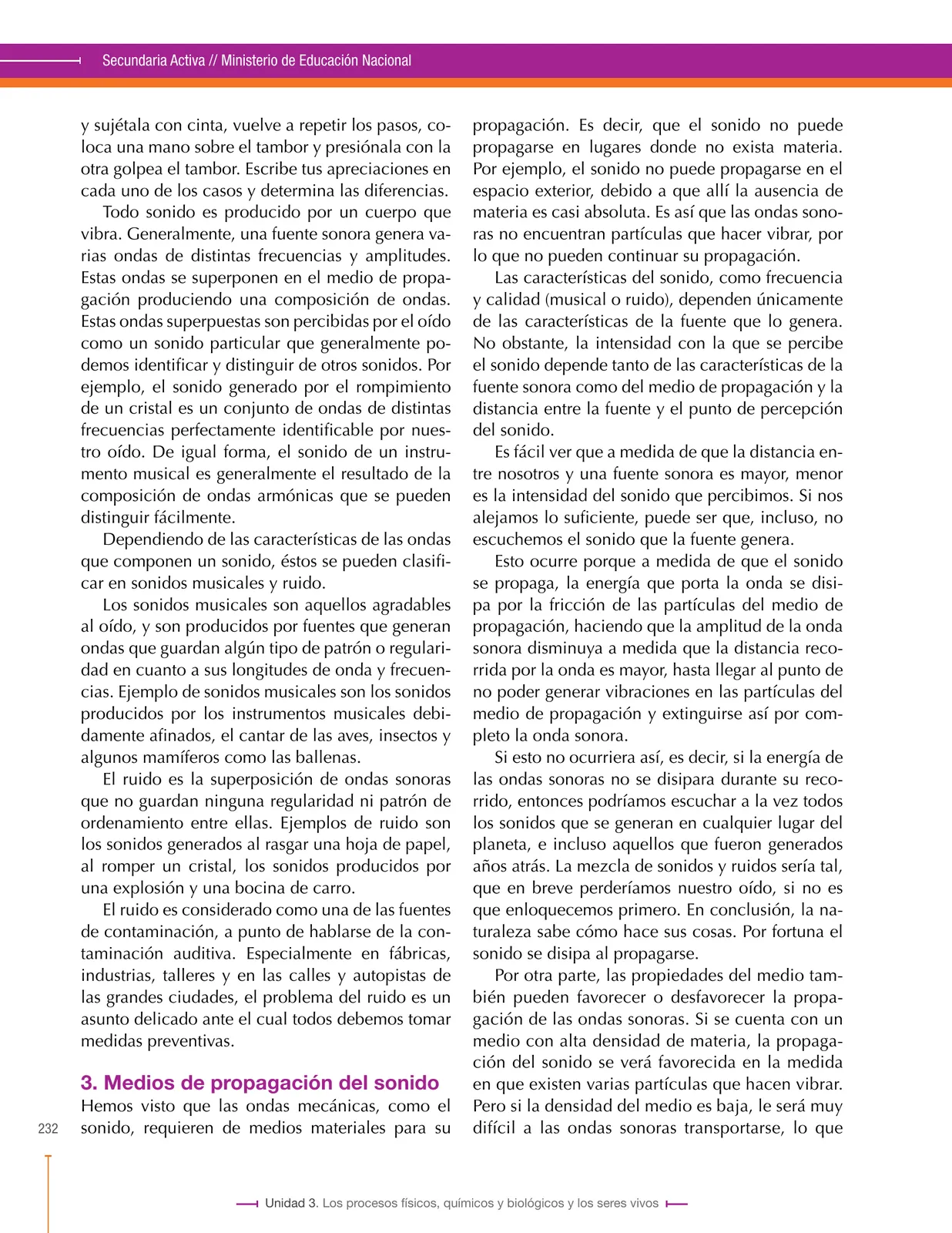 Página 232 de Ciencias Naturales 8° · Secundaria Activa