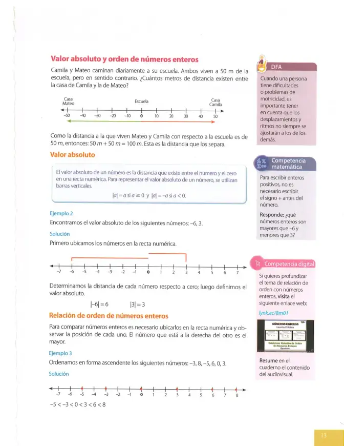Página 13 de Matematica 8° · Egb 8 Matematica 2025 · 2025