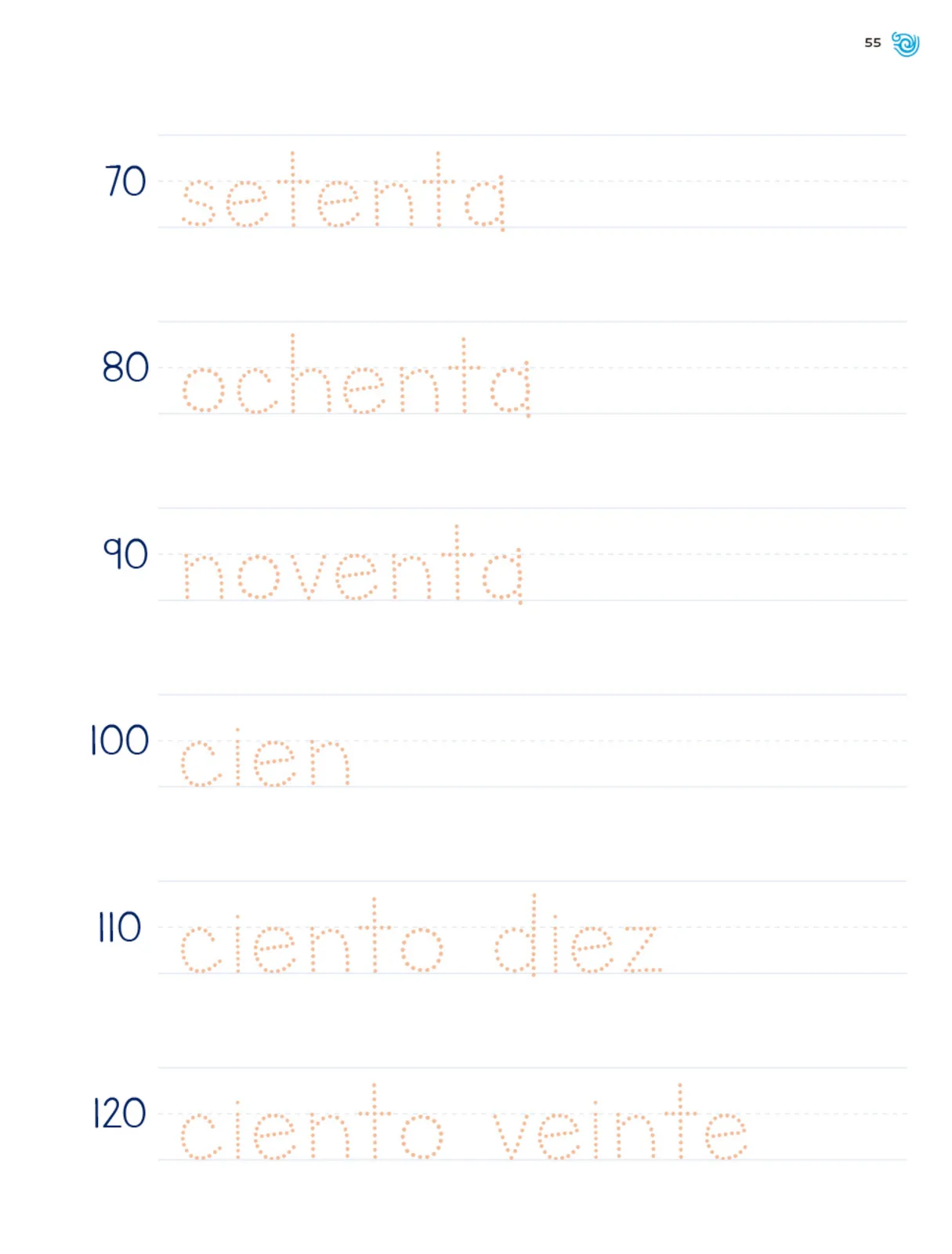 Miniatura página 56 de Múltiples lenguajes. Trazos y números.   Libro de Educación Primaria Grado 1°  Ciclo Escolar 2025 - 2026