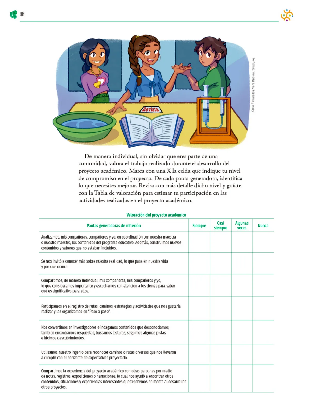 Página 97 de Colección Sk´asolil. Nuestro libro de Proyectos. Tomo II. Libro de Educación Telesecundaria Grado 2° Ciclo Escolar 2025 - 2026