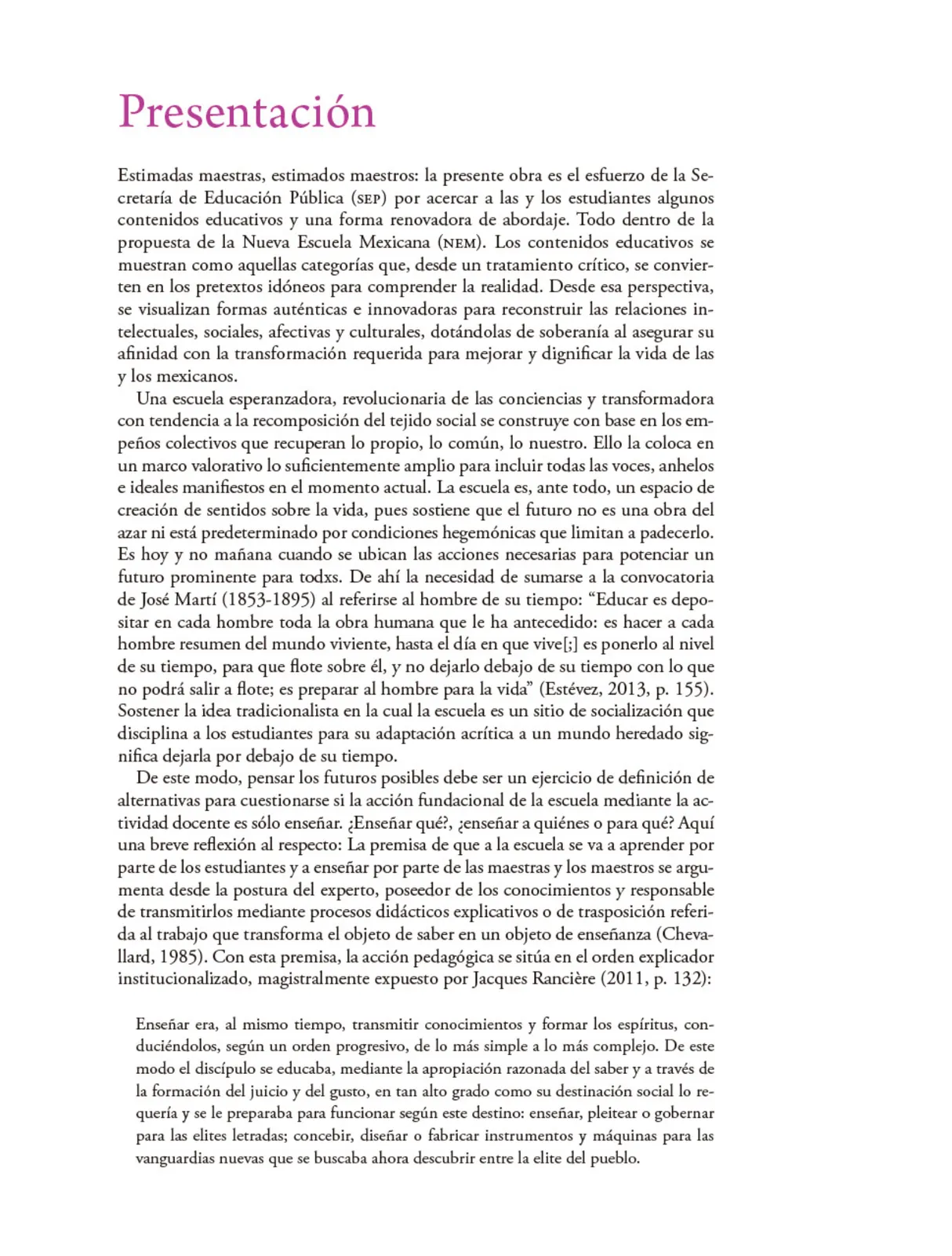 Página 4 de Colección Ximhai. Nuestro libro de proyectos. Libro de Educación Secundaria Grado 1° Ciclo Escolar 2025 - 2026
